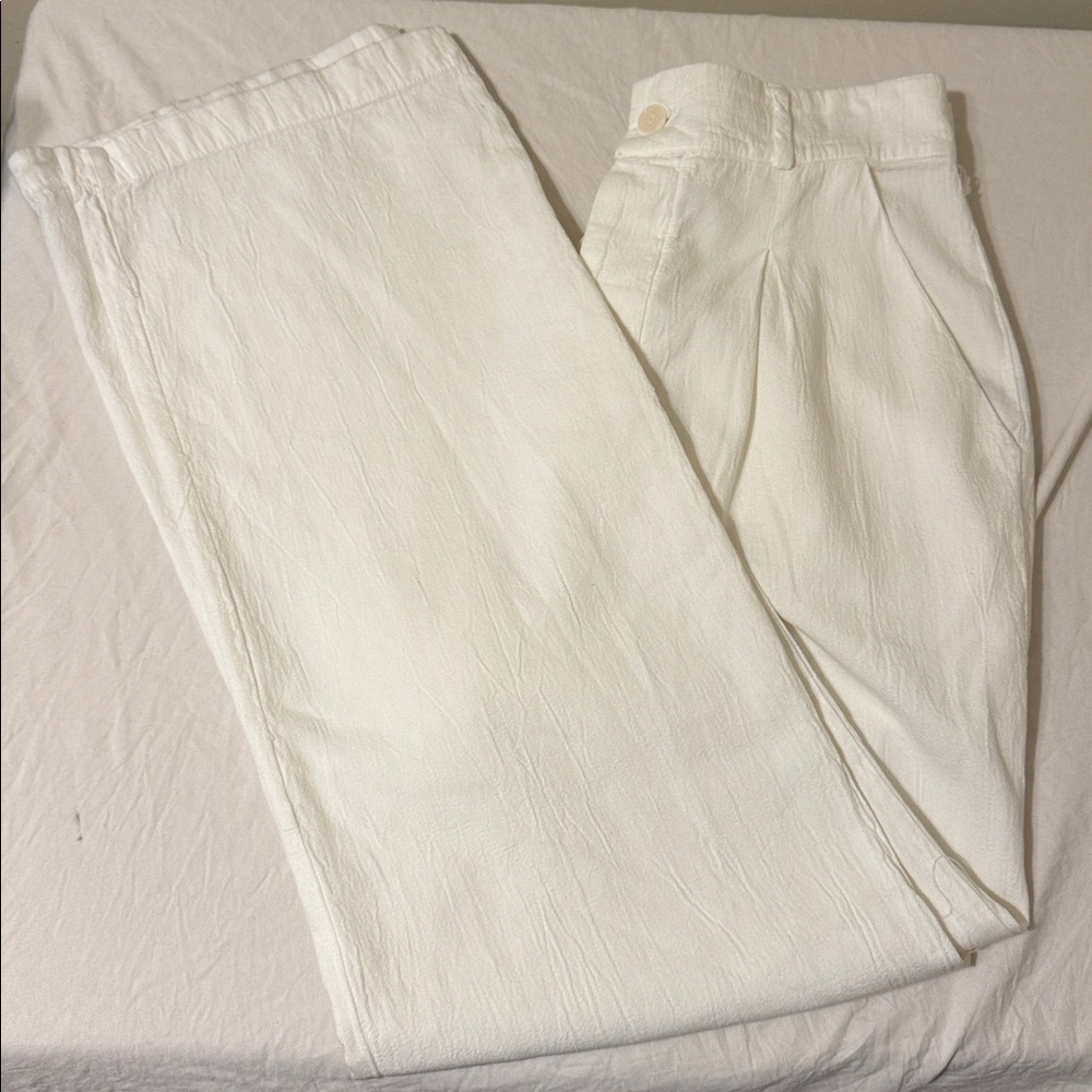 LACAUSA Isabellle Trouser Women’s M White - Picture 13 of 13